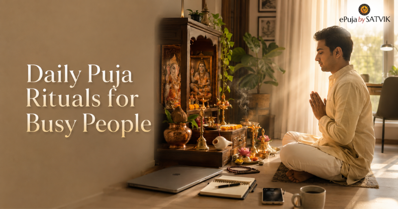 Daily Puja Rituals for Busy People