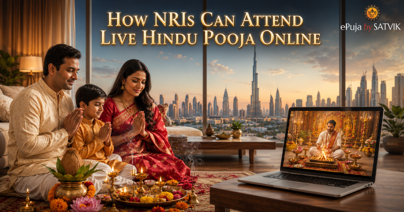 How NRIs Can Attend Live Hindu Pooja Online