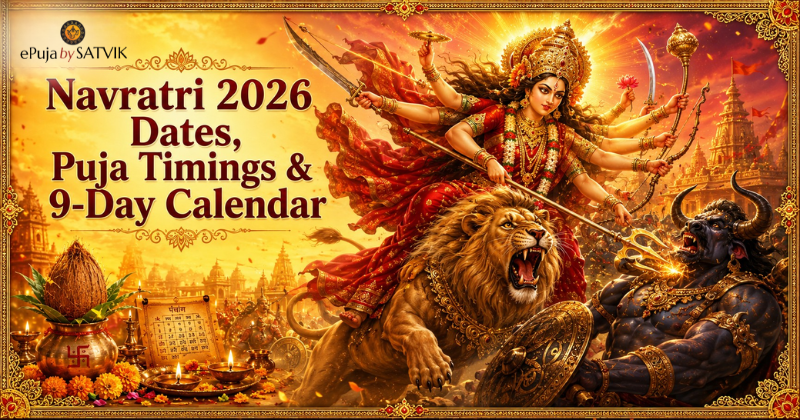 Navratri 2026 dates: Ghatasthapana muhurat