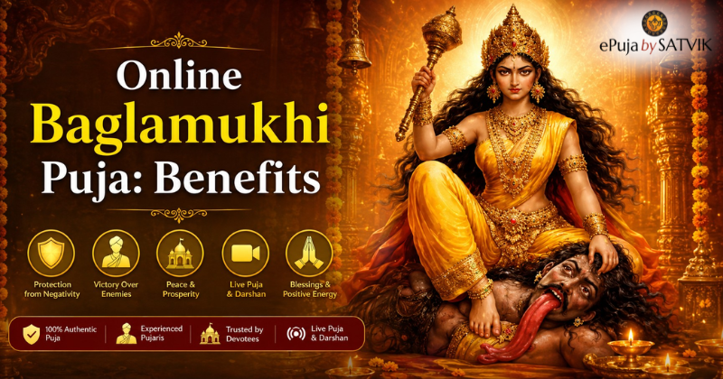 Online Baglamukhi Puja: Benefits, Rituals & How to Book Authentic Vedic Puja