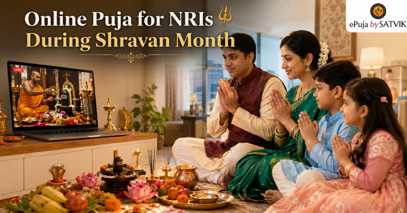 Online Puja for NRIs During Shravan Month with Trusted NRI Puja Services