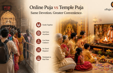 Online Puja vs Temple Puja