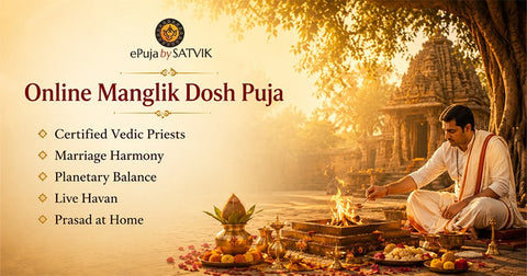 Manglisk Dosh Puja | Online Pooja Booking - ePujabySATVIK