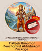 11 Week Hanuman Panchamrut Abhishekam | Online Pooja Booking India's largest & most trusted online puja booking website - epujabysatvik.com

