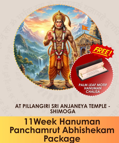 11 Week Hanuman Panchamrut Abhishekam Puja at Pillangiri Temple