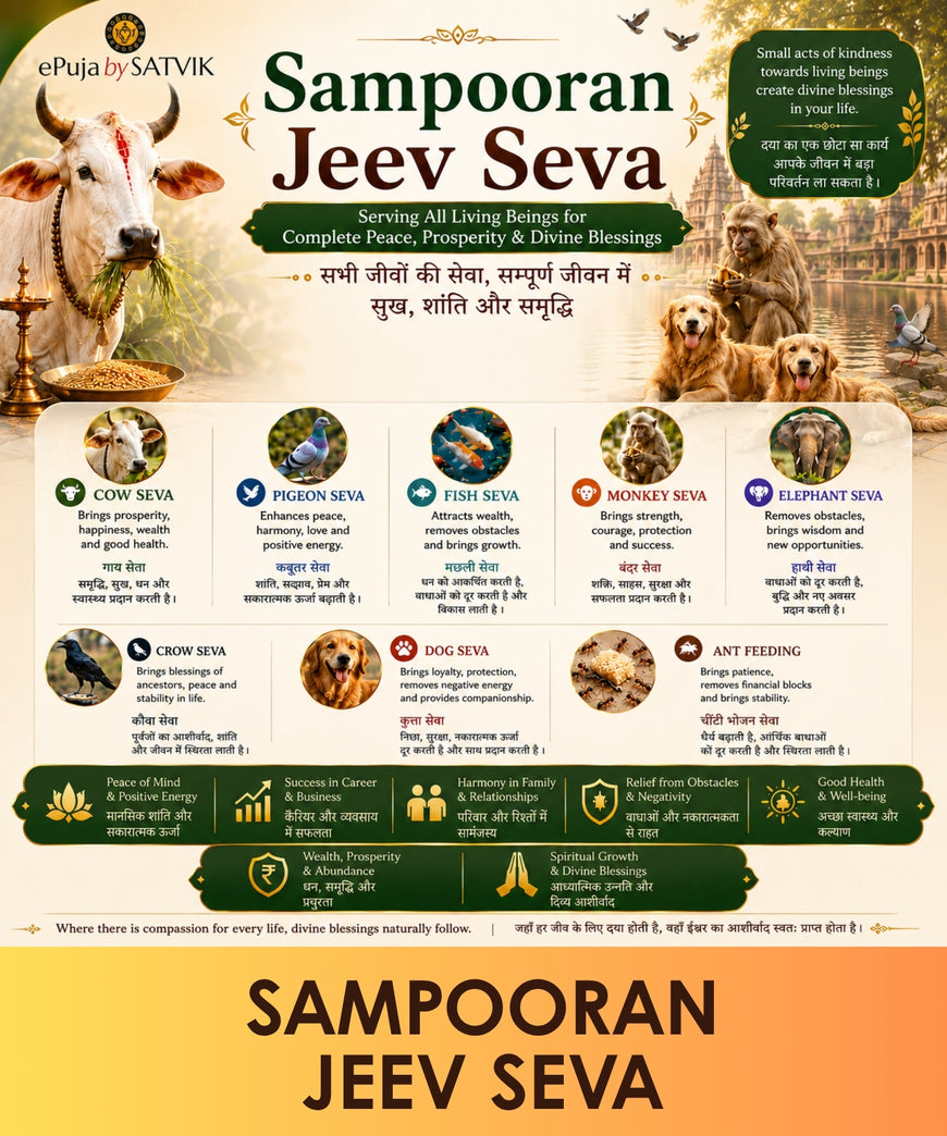 Sampooran jeev seva | epujabysatvik.com