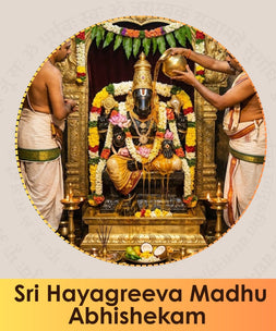 Sri Hayagreeva Madhu Abhishekam – Sacred Ritual for Knowledge & Wisdom