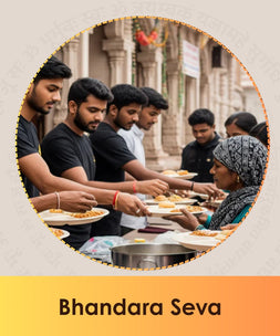 Bhandara Seva online booking | India's largest online puja booking website epujabysatvik.com