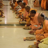 Brahmin Bhoj Seva with traditional meal served to Brahmins as sacred food donation for blessings, peace, and prosperity. India’s Trusted Platform for Online Seva & Charity Services. Book - ePujabySATVIK