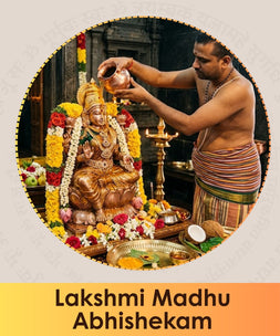 Lakshmi Madhu Abhishekam pooja online booking | India's largest online puja booking website epujabysatvik.com