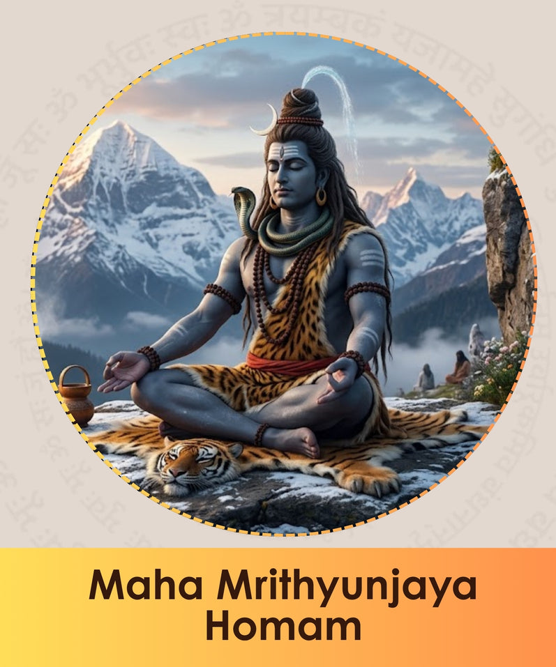 Maha Mrithyunjaya Homam pooja online booking | India's largest online puja booking website epujabysatvik.com