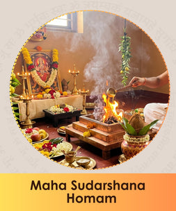 Maha sudarshana homam pooja online booking | India's largest online puja booking website epujabysatvik.com