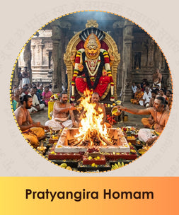 Pratyangira homam pooja online booking | India's largest online puja booking website epujabysatvik.com