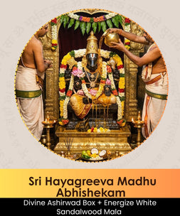Sri Hayagreeva Madhu Abhishekam | Online Puja Booking | epujabysatvik.com
