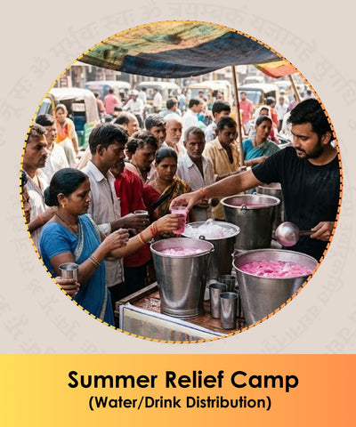 Summer Relief Camp - Water / Drink Distribution